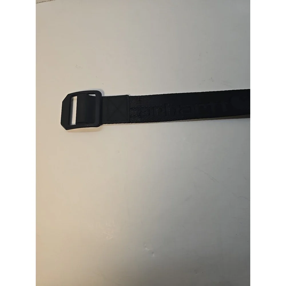 Carhartt Nylon Webbing Ladder Lock Belt Heavy Duty Work Belt Black Mens XL 42-44